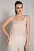 Pearls In Ocean Camisole Light Rose Pink